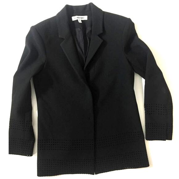 ELIZABETH and JAMES Lazer Cut Blazer/Jacket Size 0 - Picture 2 of 12